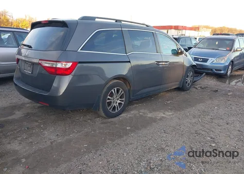 2012 Honda Odyssey Ex from USA, damaged, VIN 5FNRL5H46CB134391
